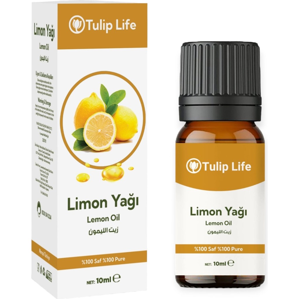 %100 Saf Limon Yağı %100 Pure Lemon Oil 10 ml Nemlendiriciler Fiyatı