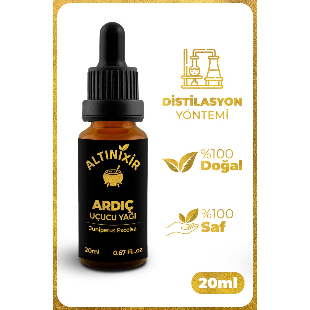 %100 Saf Ve Doğal Ardıç Yağı 20Ml - 20 ml Bitkisel Yağlar Fiyatı