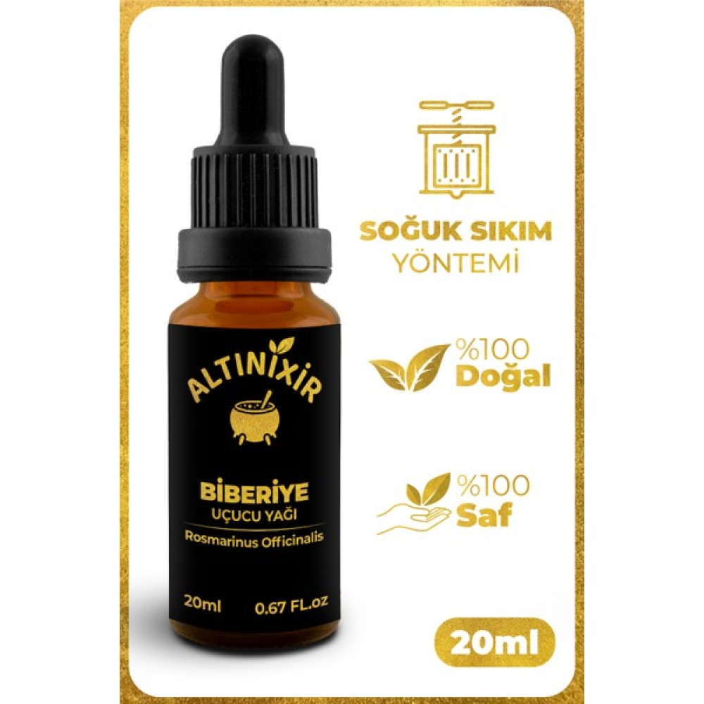 %100 Saf Ve Doğal Biberiye Yağı 10Ml - 10 ml Bitkisel Yağlar Fiyatı