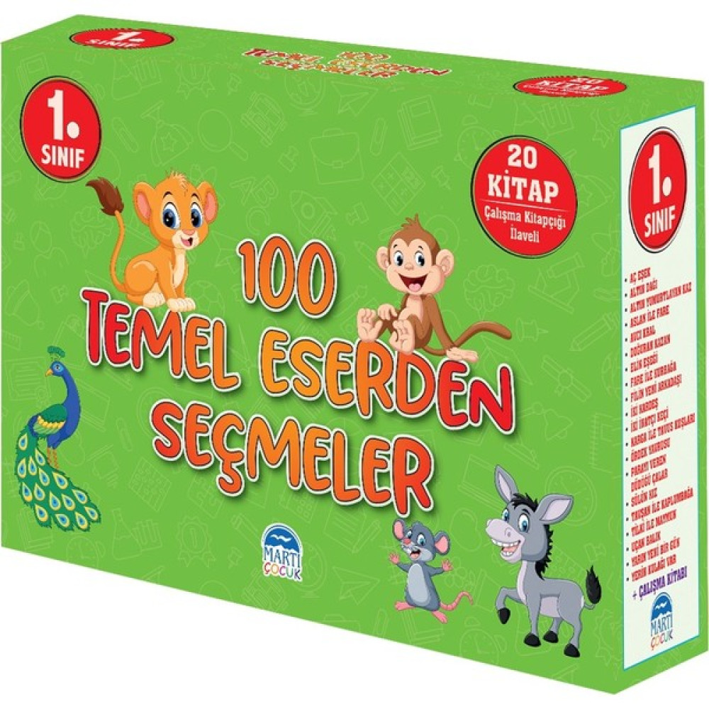 100 Temel Eserden Seçmeler / 1. Sınıf - Mehmet Orhan Çocuk Klasikleri Fiyatı
