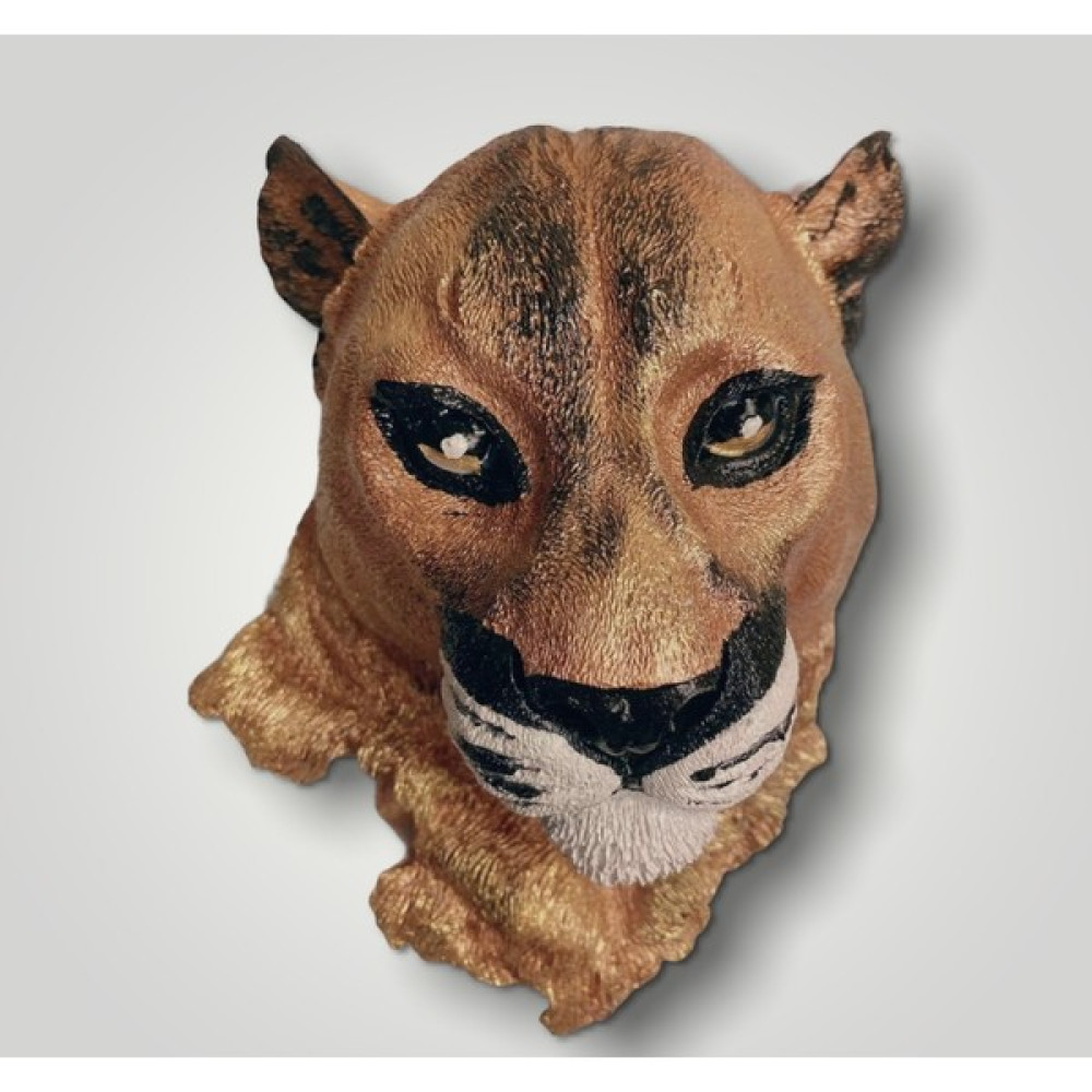 1001 Fırça Polyester Puma Kafası Duvar Süsü Ev & Dekorasyon Aksesuarları Fiyatı