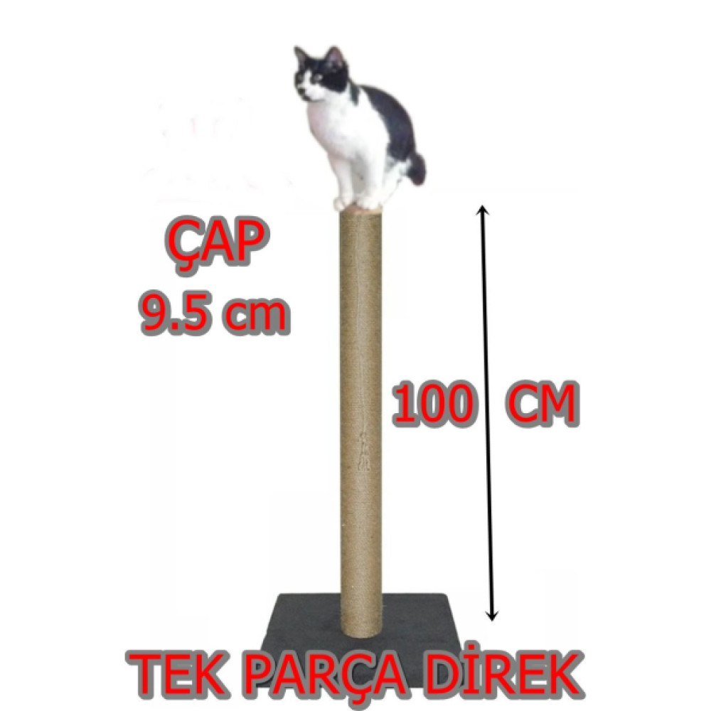 100Cm Kule Kedi Tirmalama Tr100 Antrasit Evcil Hayvan Ürünleri Fiyatı