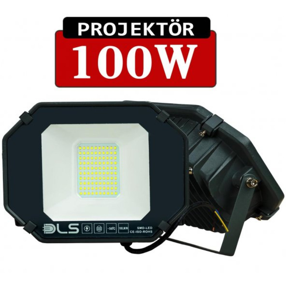 100W Dls Led Projektor Sensor Eklenebilir Dis Mekan Aydinlatma Dış Mekan Aydınlatma Fiyatı