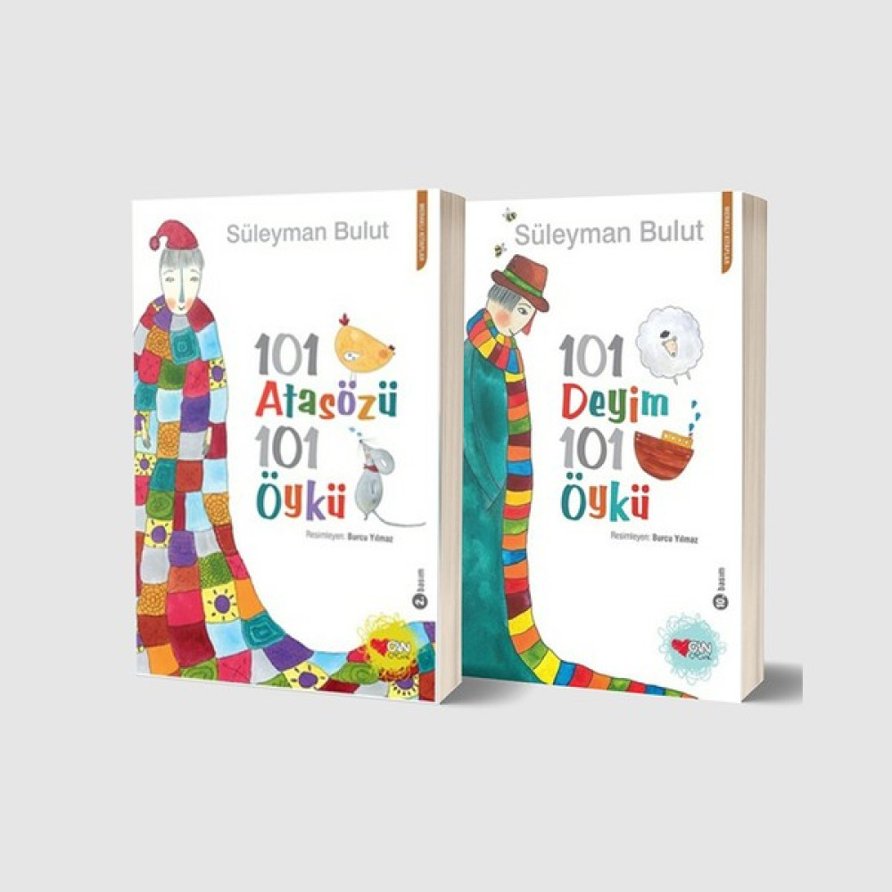101 Atasözü 101 Öykü - 101 Deyim 101 Öykü 2 Kitap Set Çocuk Masal Fiyatı