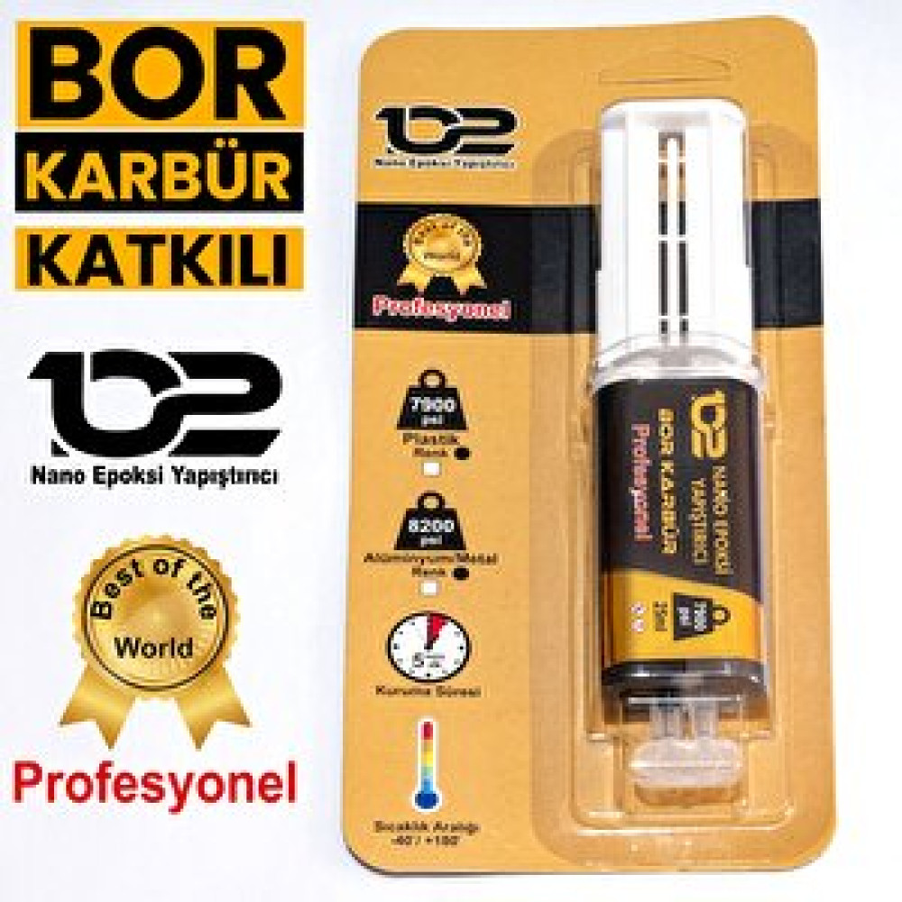 102 Nano Epoksi Bor Karbür Katkılı 28 Gr Yapı Kimyasalları & Yapıştırıcılar Fiyatı