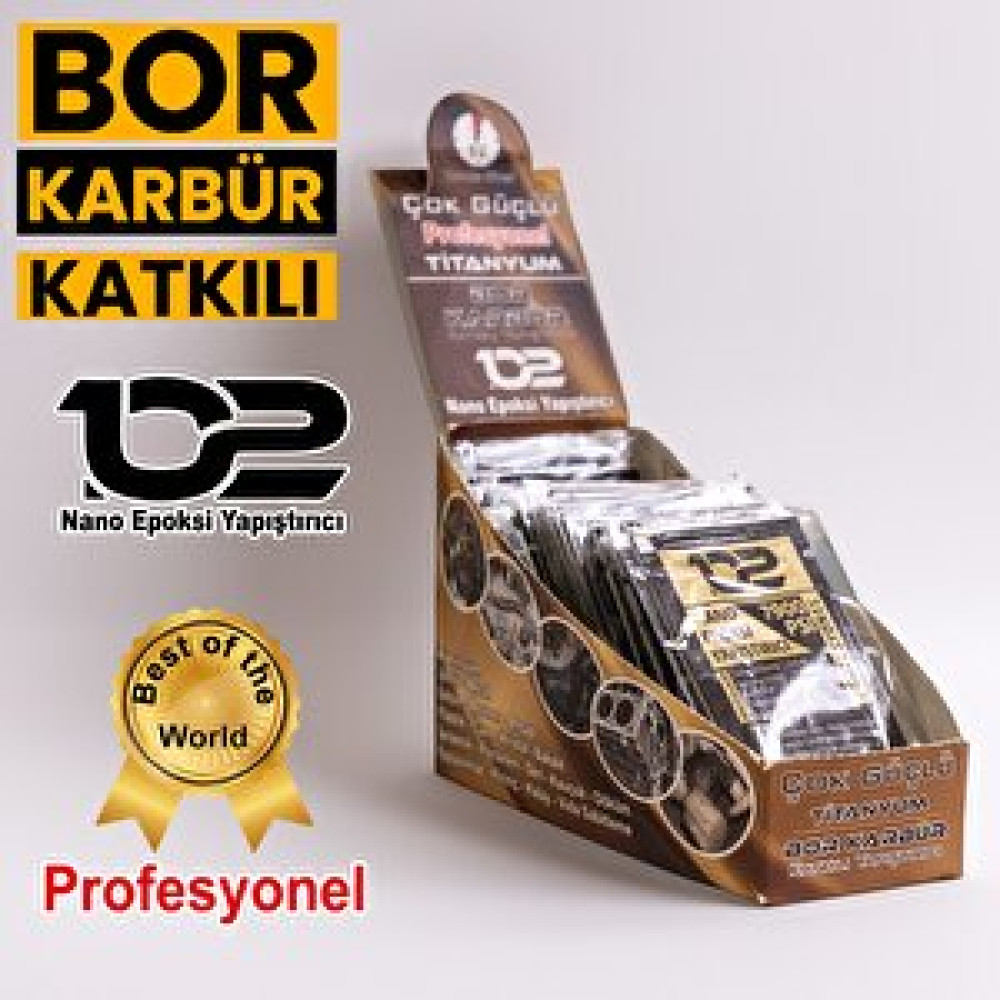 102 Nano Epoksi Bor Karbür Katkılı Tek Kullanımlık 15'li Paket Yapı Kimyasalları & Yapıştırıcılar Fiyatı