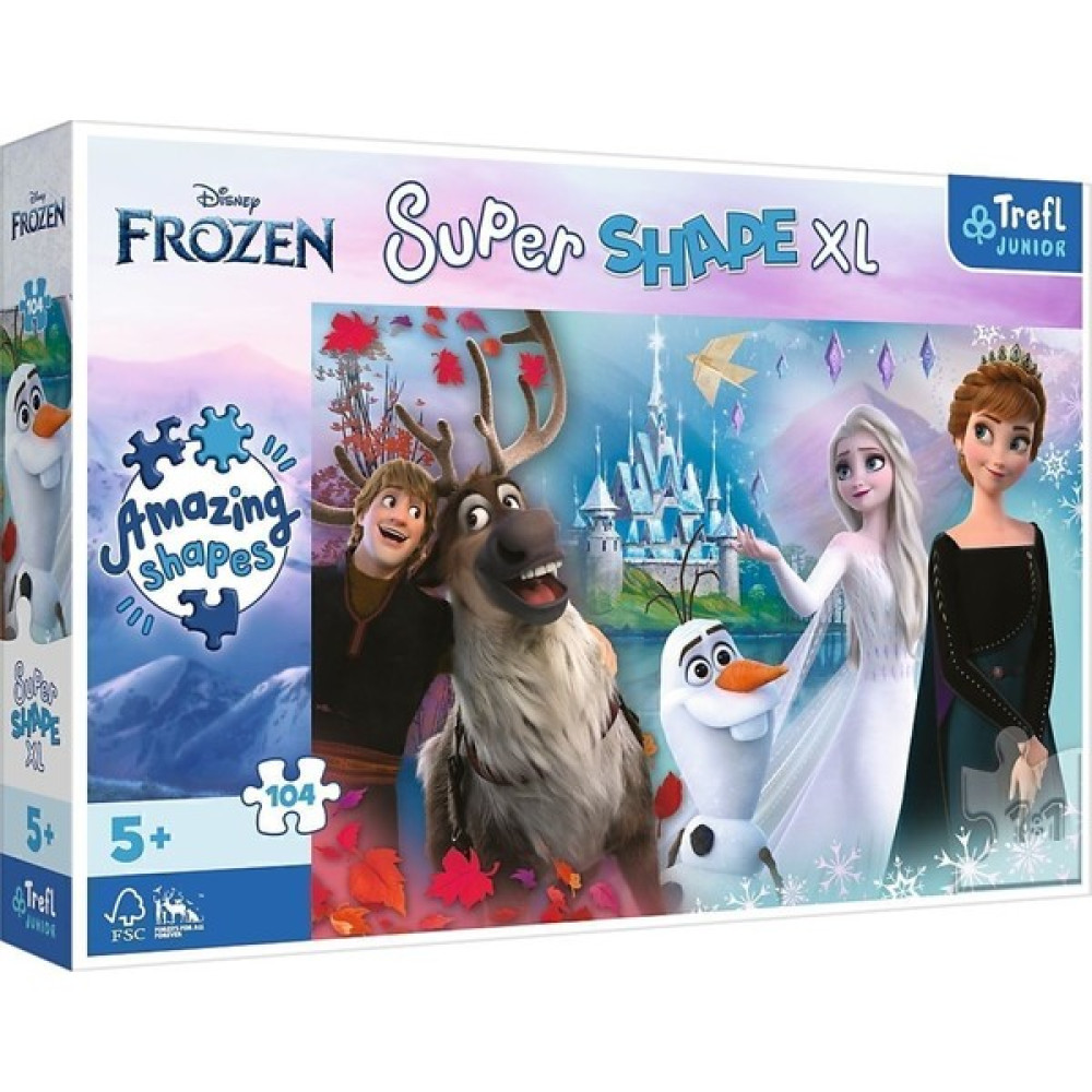 104 Parça Xl Frozen Yapboz Puzzle Oto Boyaları Fiyatı