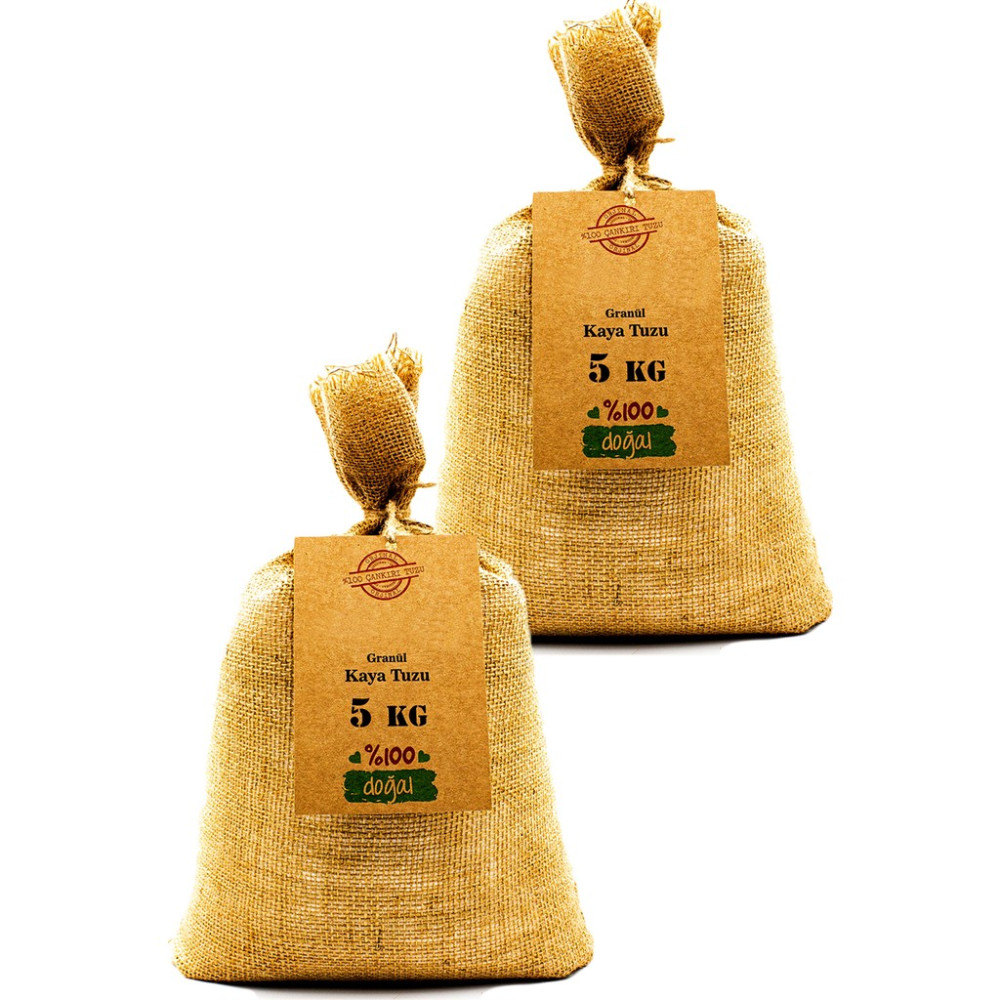 10KG-GRANÜL Kristal Kaya Tuzu - 10 kg Tuz Fiyatı