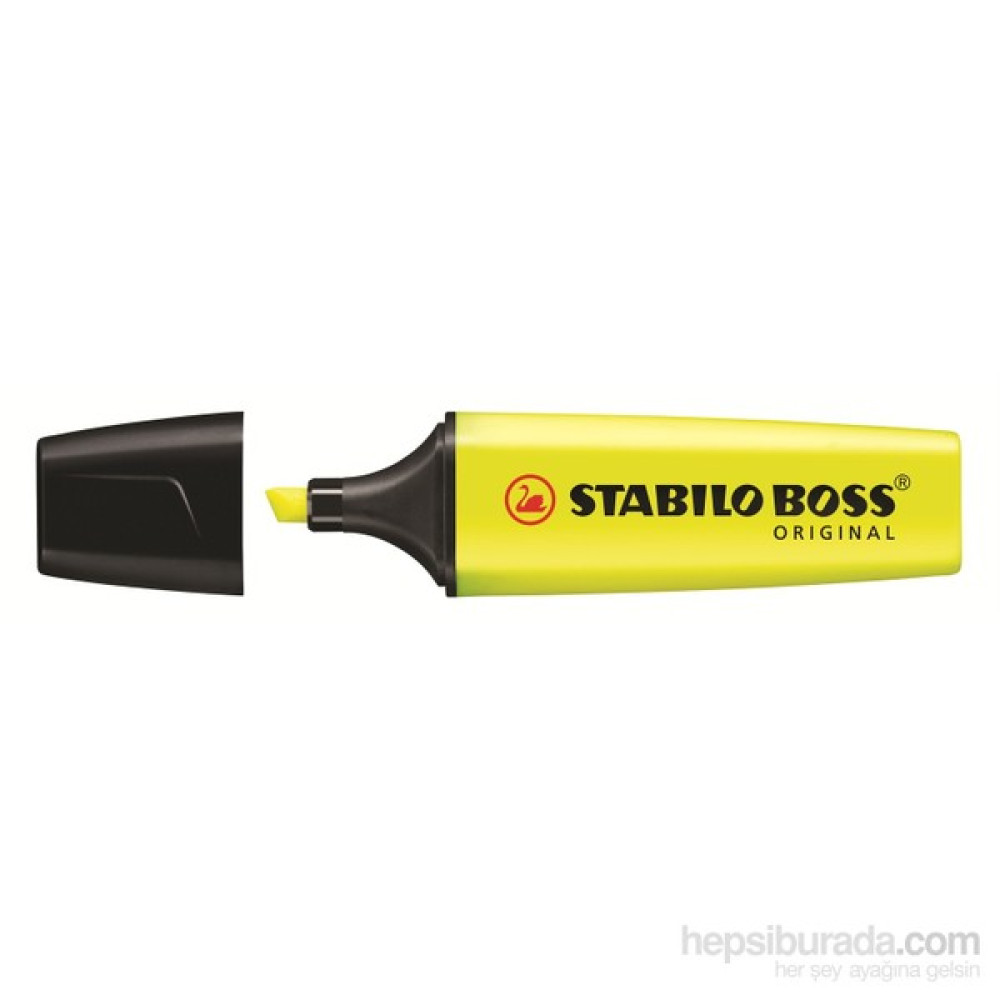 10'lu Stabilo Boss Original - Sarı Keçe Uçlu Kalem Fiyatı