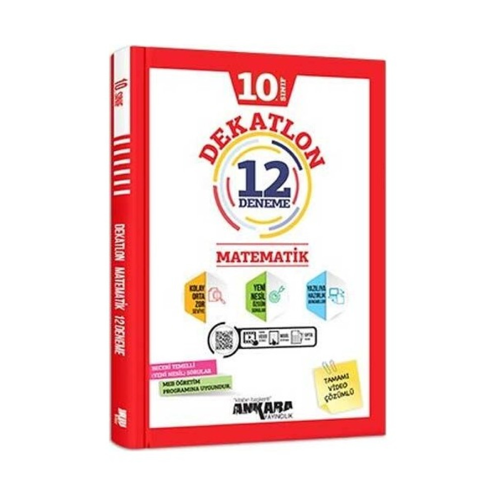 10.Sıınıf Matematik Dekatlon 12 Deneme - Barış B. Demir Matematik Fiyatı