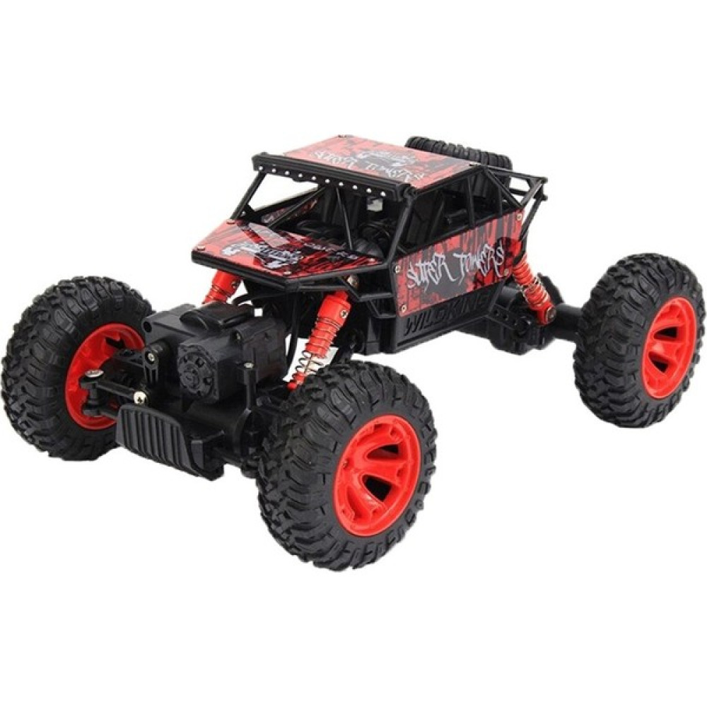 1:18 Rock Crawler 4 Çeker Kumandalı Şarjlı Arazi Aracı Kırmızı Oyuncak Araç Fiyatı