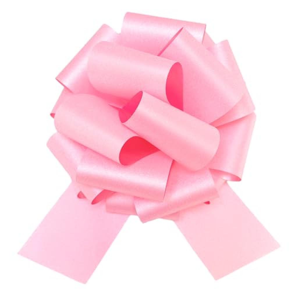 12" Large Pink Bow,1pcs Glitter Big Gift Bow Big Bow for Bike Bow for Present Bow for Large appliances,Bikes,Table Decorations and Party Events Decoration (Pink)