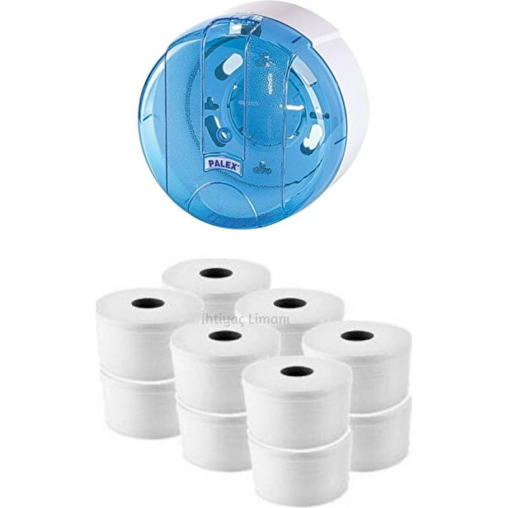 12 Rulo Mini Cimri Tuvalet Kağıdı+Cimri Tuvalet Kağıdı Aparatı 2'li Set Tuvalet Kağıdı Fiyatı