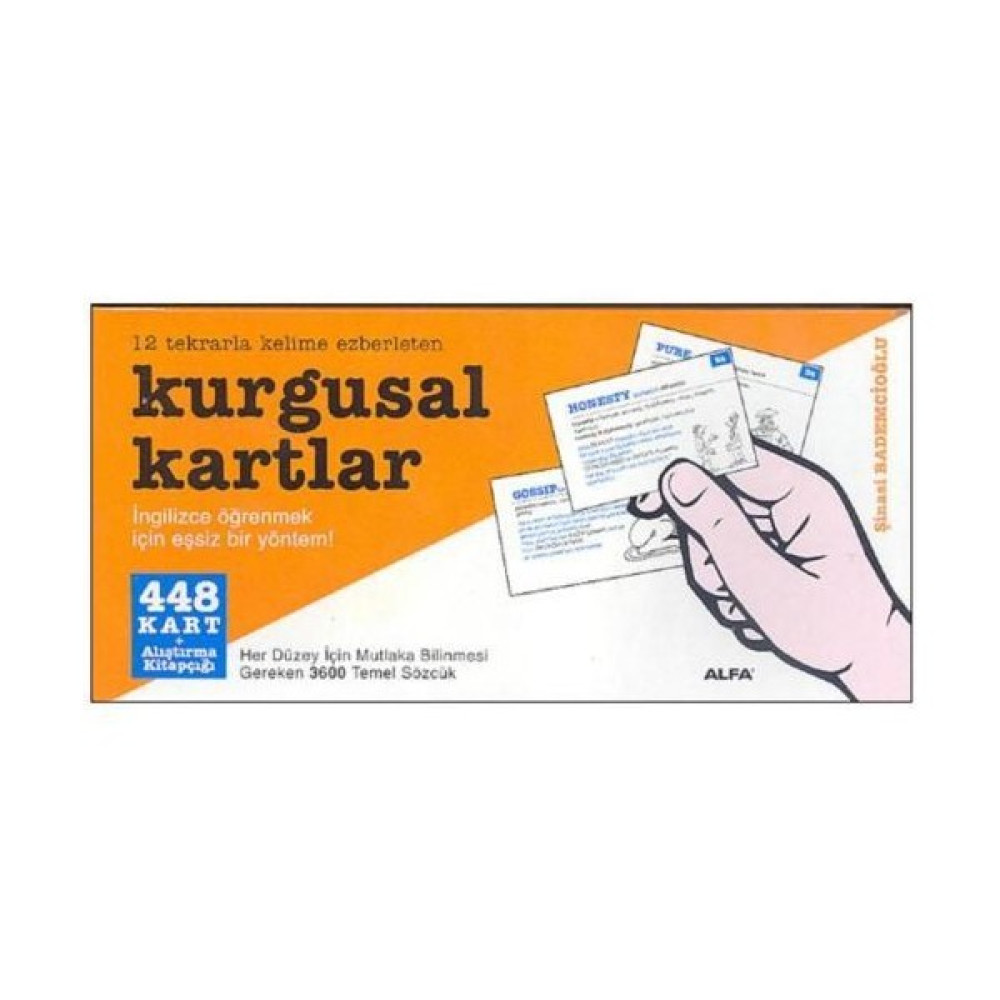 12 Tekrarla Kelime Ezberleten Kurgusal Kartlar (448 Kart) Yabancı Dil Kartları Fiyatı