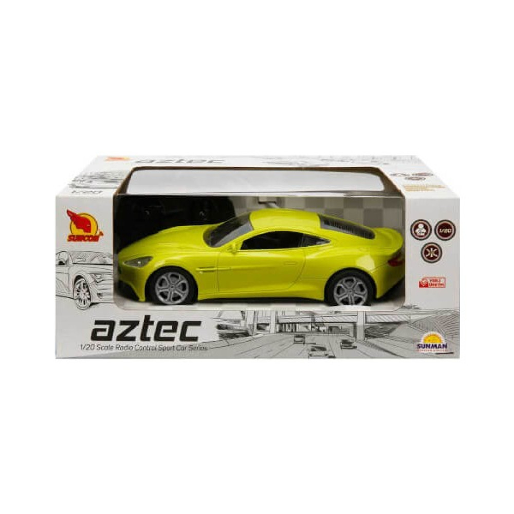 1:20 Uzaktan Kumandalı Aztec Spor Araba 20 Cm. Yeşil Oyuncak Araç Fiyatı