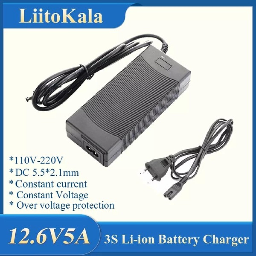 12.6 Volt 5AMPER 3s Lityum Ion Liitokala Şarj Cihazı Şarj Cihazları & Kitler Fiyatı