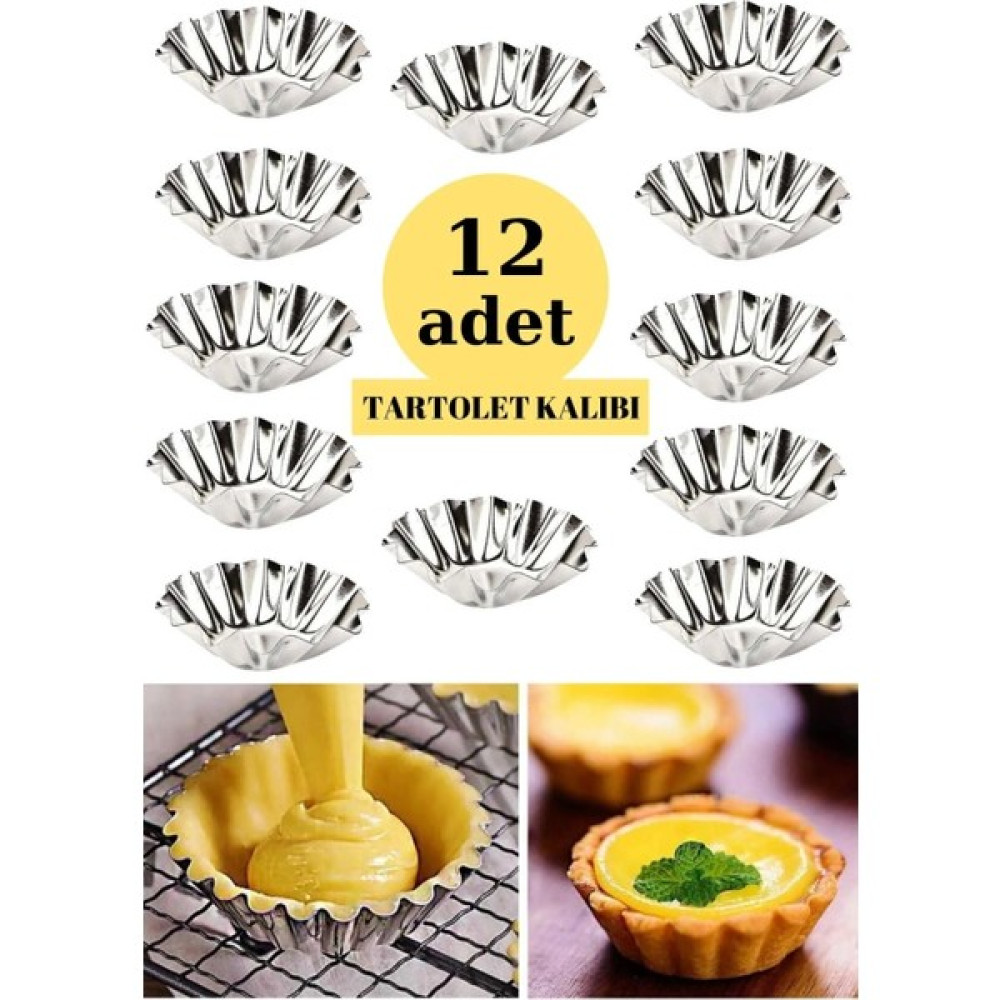 12'li Tartolet Kalıbı Kek Kalıpları Fiyatı