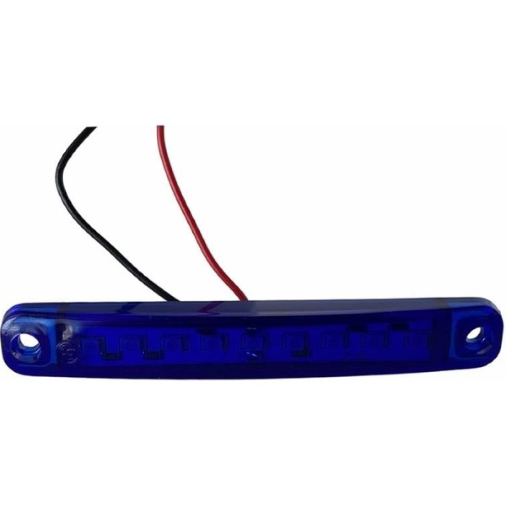 12V-24V Parmak Lamba 9-Ledli Mavi (99*14 Mm) Oto Boyaları Fiyatı
