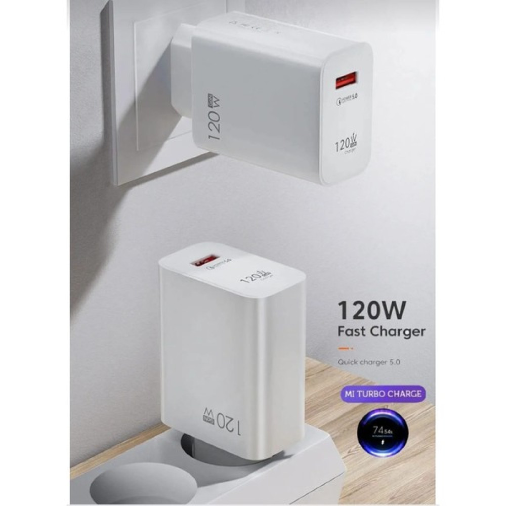 12WL MODEL-120W Type-C Turbo Super Fast Ev Şarj Aleti Şarj Cihazı - Beyaz Oto Boyaları Fiyatı