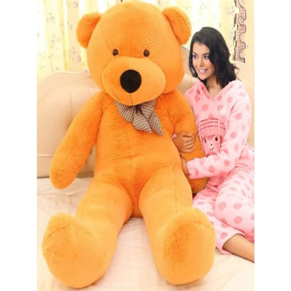 130 cm Papyonlu Büyük Ayıcık - Mor - Tek Ebat Peluş Oyuncaklar Fiyatı