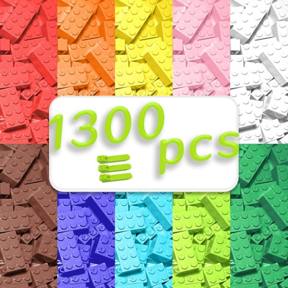 1300 Parça Blok Tuğla, Yapı Blok Seti, Blocks, Blok Oyuncak Oto Boyaları Fiyatı