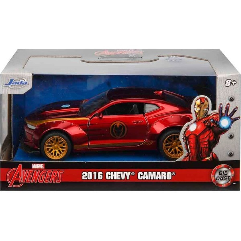 1:32 Ölçekli Avengers Iron Man Figür ve 2016 Chevy Camaro Araba Oto Boyaları Fiyatı
