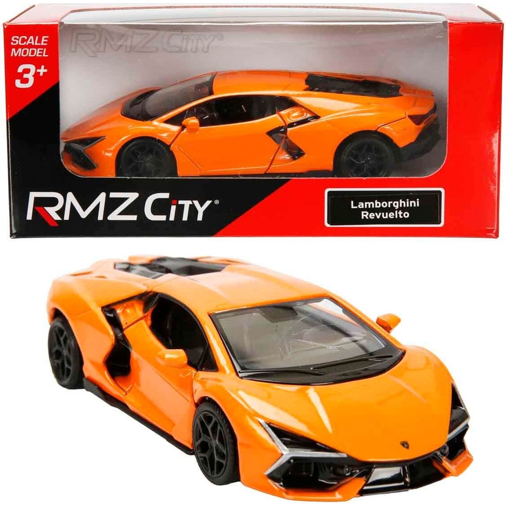 1:32 Rmz City Lamborghini Serisi Die Cast Çek Bırak Model Araba - Turuncu Lamborghini Revuelto Diğer Fiyatı