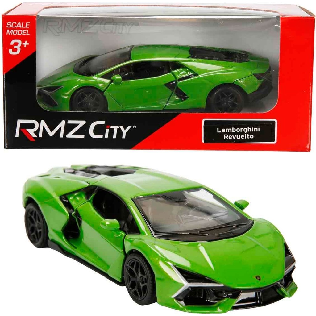 1:32 Rmz City Lamborghini Serisi Die Cast Çek Bırak Model Araba - Yeşil Lamborghini Revuelto Diğer Fiyatı