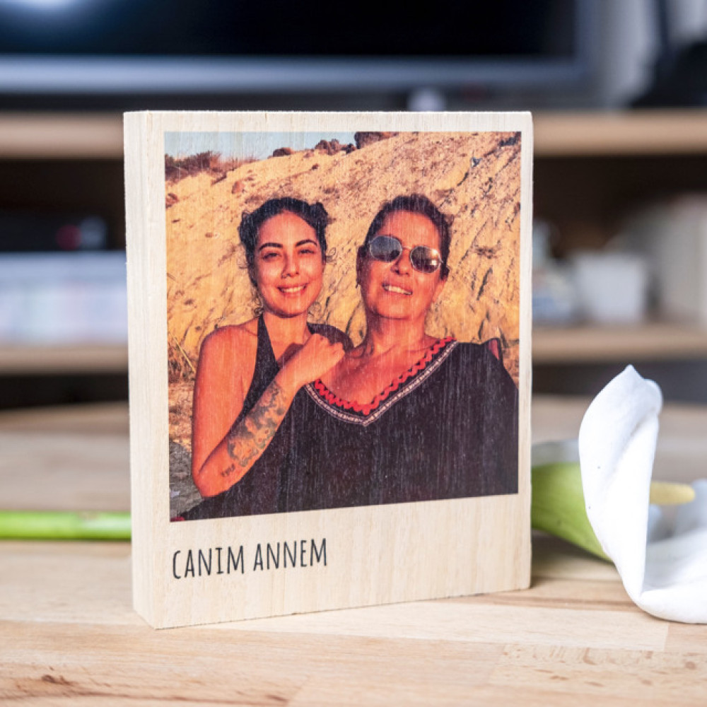 13x16 Ahşap Fotoğraf Baskı