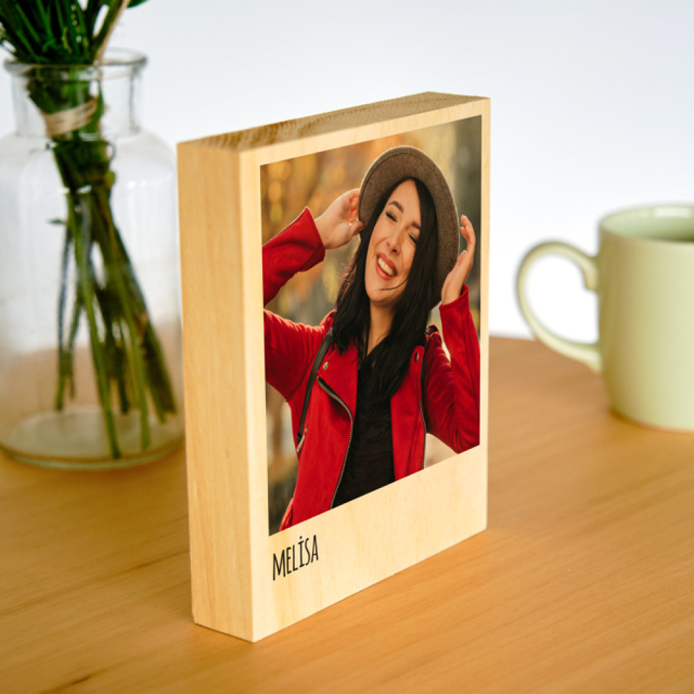 13x16 Ahşap Fotoğraf Baskı
