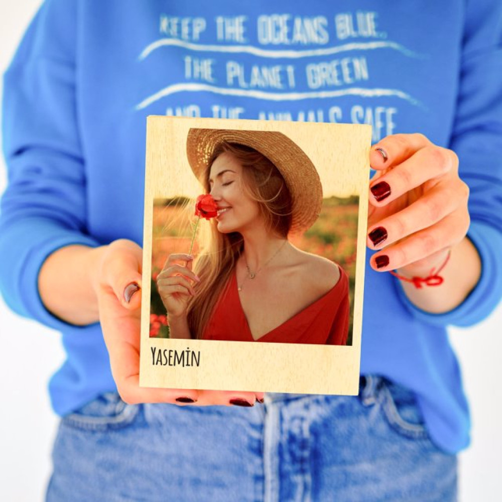 13x16 Ahşap Fotoğraf Baskı