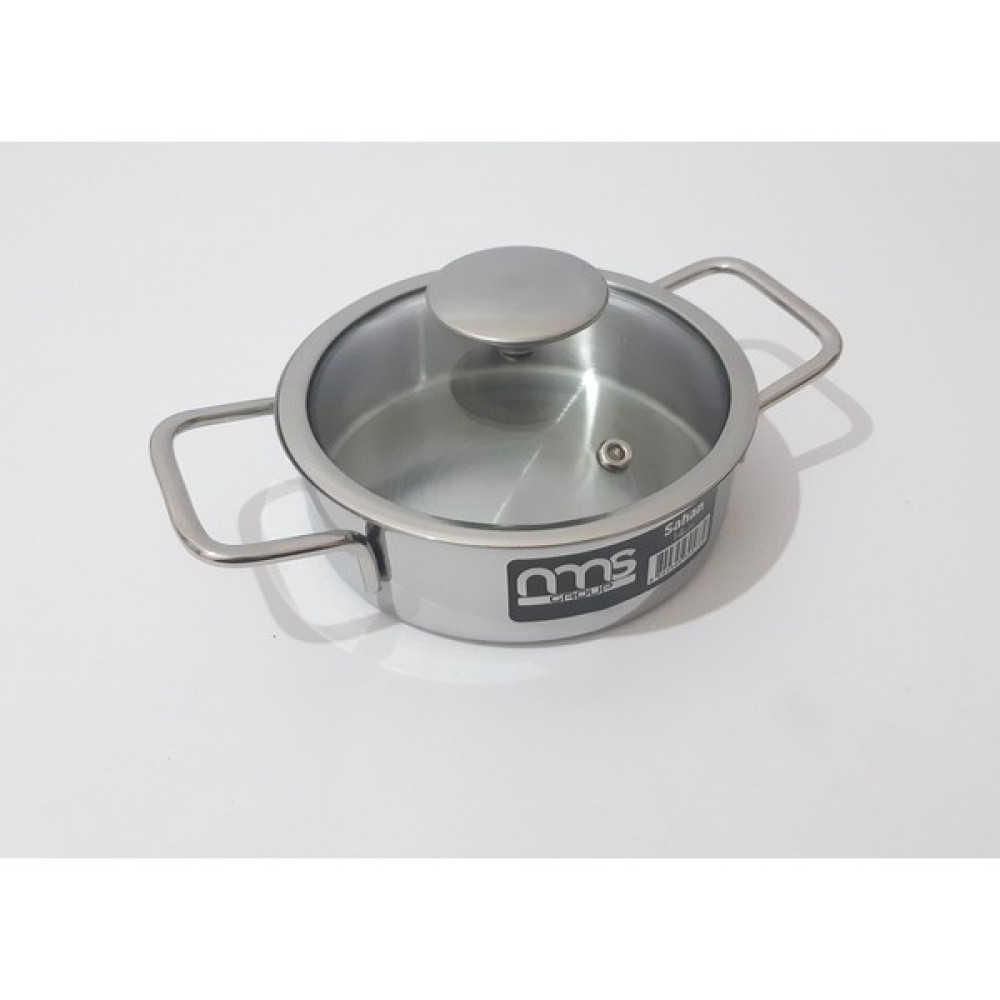 14 cm Kapaklı Çelik Sahan Yemek Isıtma Yemek Saklama Sahanı - 14 CM Kapaklı Tencereler Fiyatı