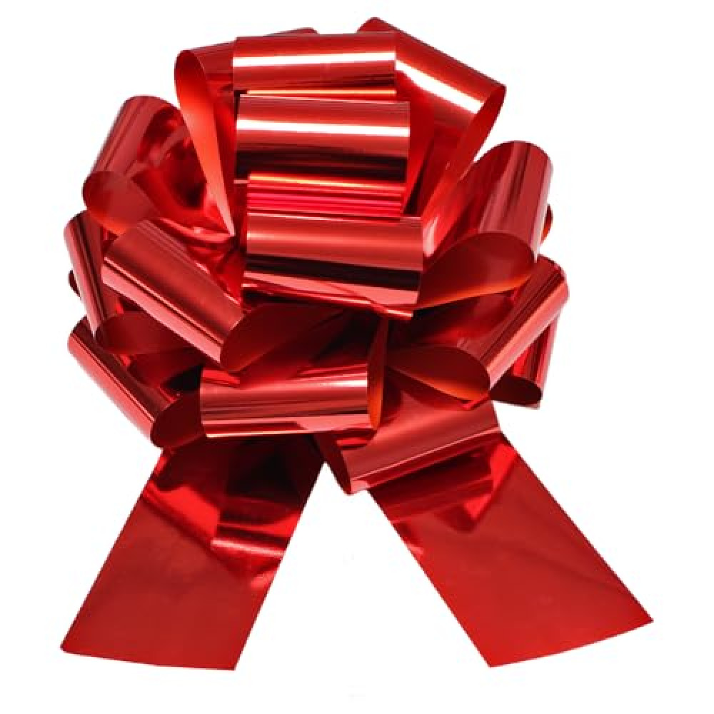 14 Inch Big red Bow,1Pcs Big Bow for Present,Big Gift Bow for appliances,Bikes,Table Decorations and Party Events (Red)