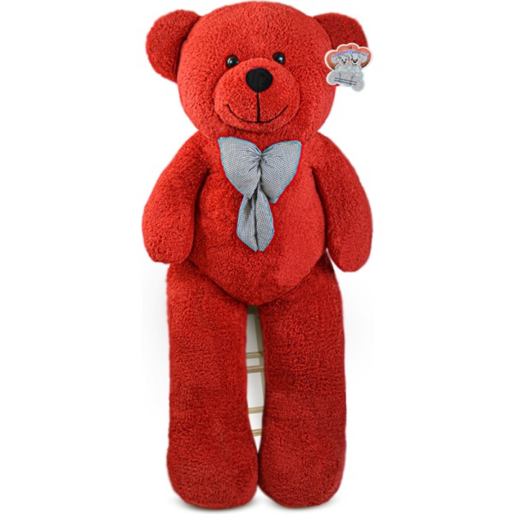 140 cm Papyonlu Büyük Ayıcık - kırmızı Peluş Oyuncaklar Fiyatı