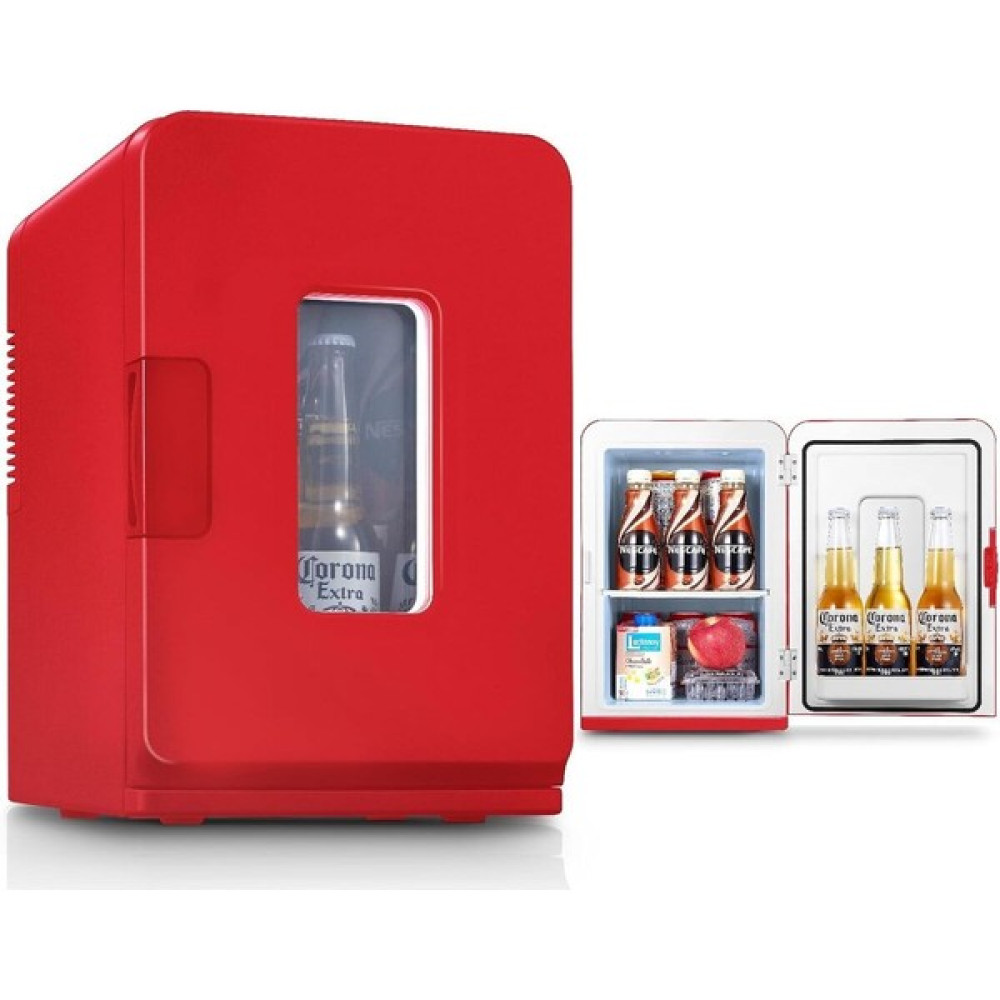 15 Litre Mini Buzdolabı Taşınabilir Ac+Dc Güçlü Termoelektrik Soğutucu ve Isıtıcı Buzdolapları Fiyatı