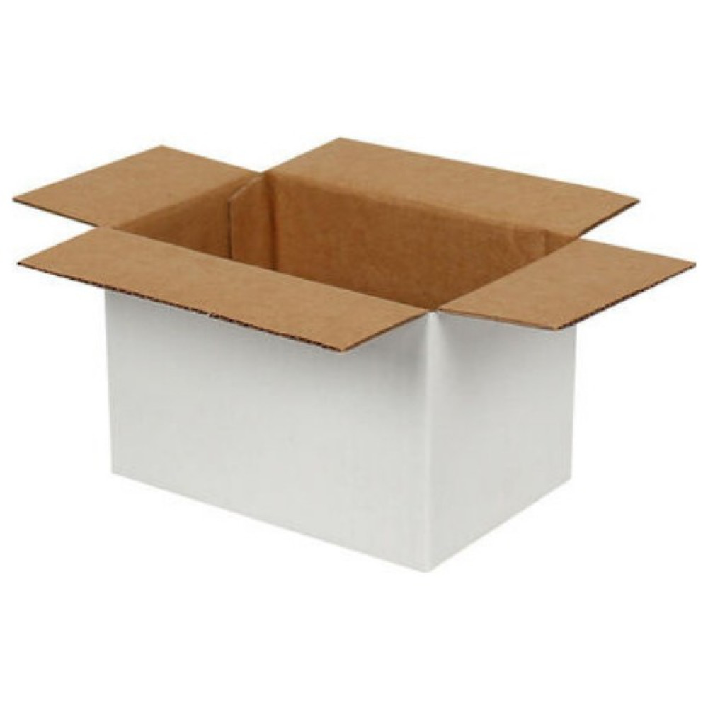 15X10X10 cm Tek Oluklu Koli Beyaz 10 Adet Nalburiye & Hırdavat Fiyatı