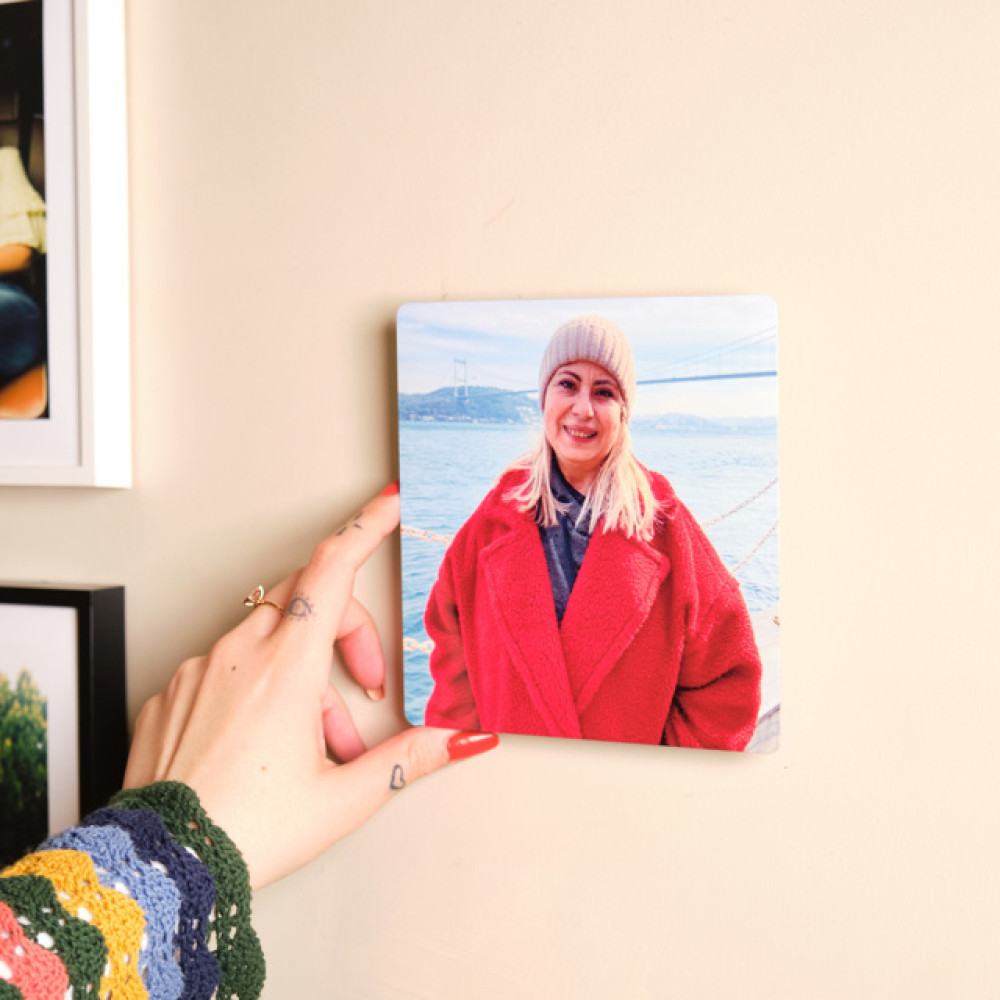 15x15 Metal Fotoğraf Baskı