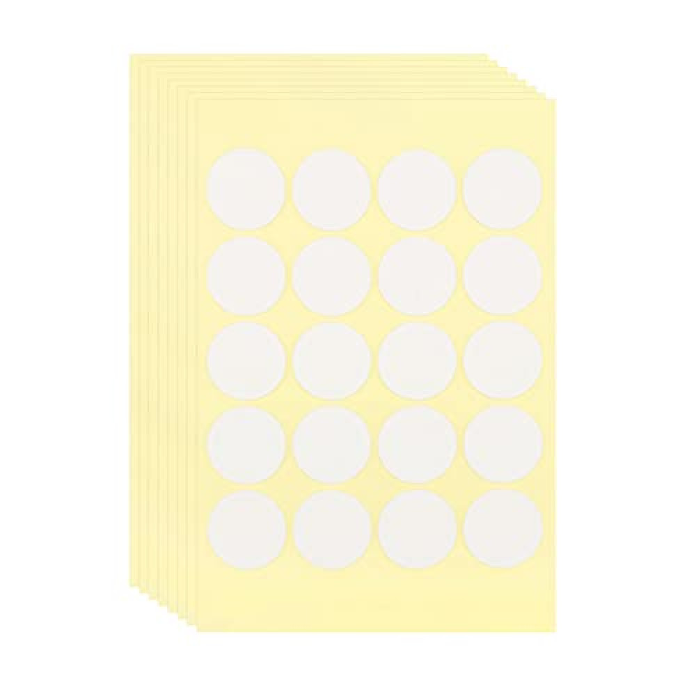 160 PCS Candle Wick Stickers, Double-Sided Heat Resistance Wick Stickers for Candle Making, Adhere Steady in Hot Wax Candle Stickers