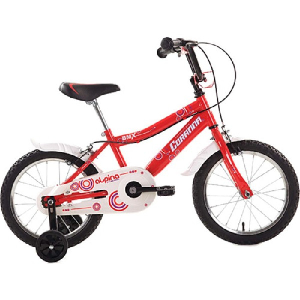 1647-1 16 Alpına Bmx Erkek Bisiklet (Kırmızı-Beyaz) Çocuk Bisikletleri Fiyatı