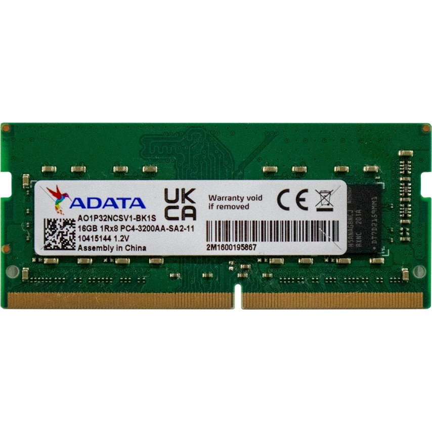 16GB Ddr4 3200 Mhz Nb Sodımm Bellek Adata RAM Bellekler Fiyatı