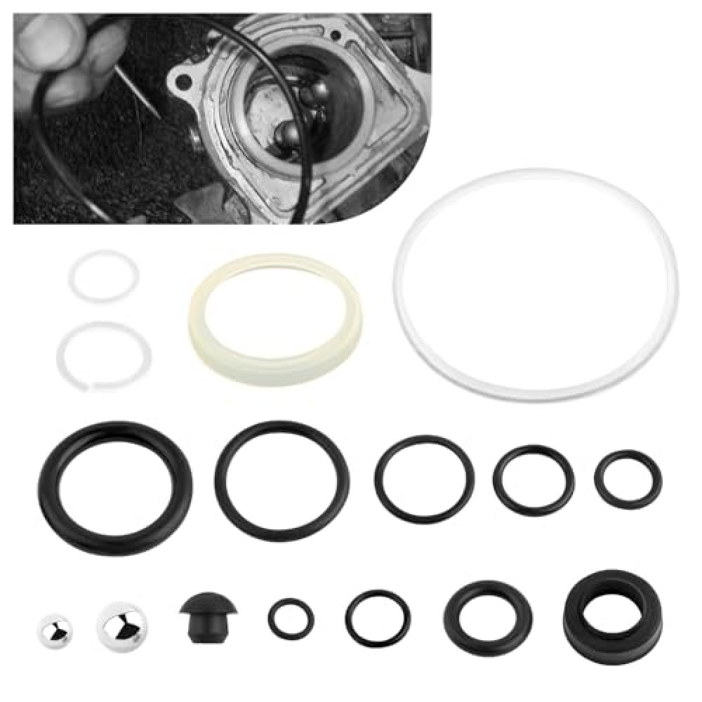 16PCS Floor Jack Repair Sealing Tool Kit,3 Ton Floor Jack O Ring Kit with Oil Filler Plug for Improved Sealing of Hydraulic Systems,Standard Car Accessories Floor Jack Parts Jack Fiyatı
