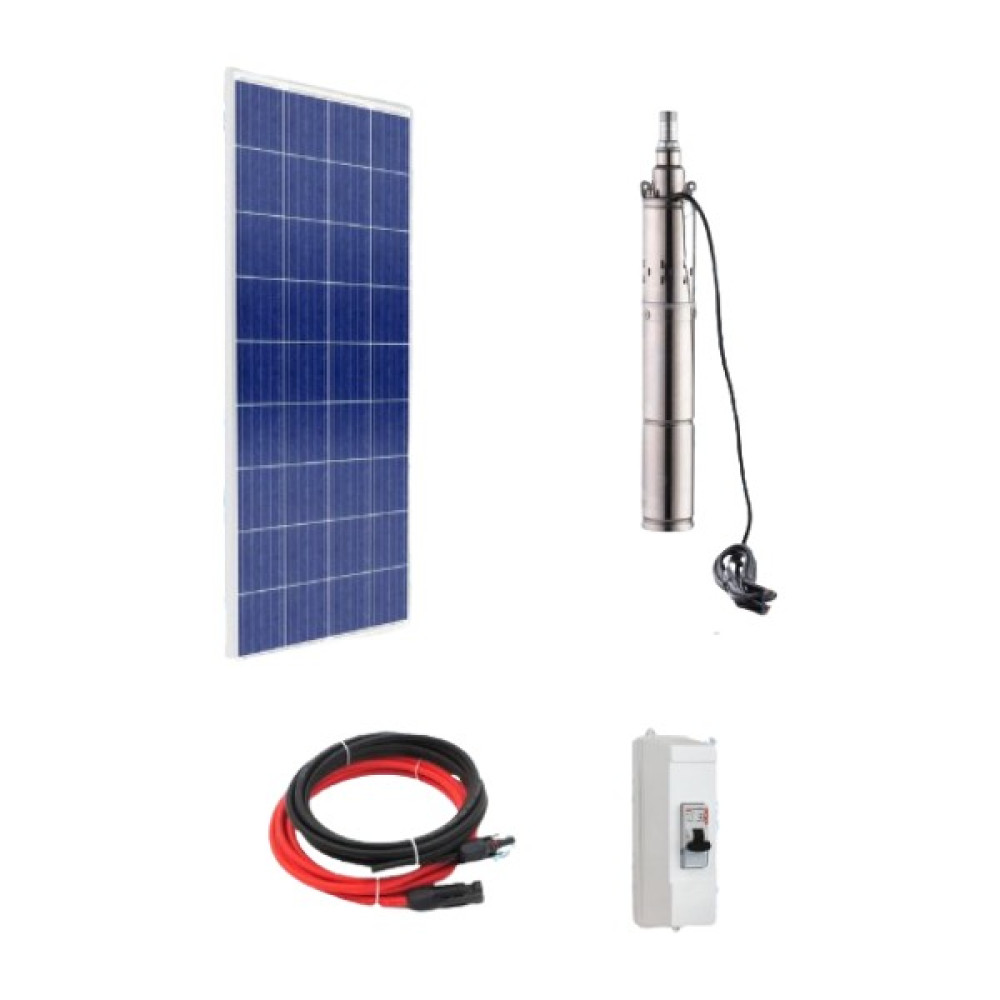 170 W Watt 12 V Volt Solar Dc Dalgıç Pompa Hazır Set Paket Sistem Su Motoru Fiyatı