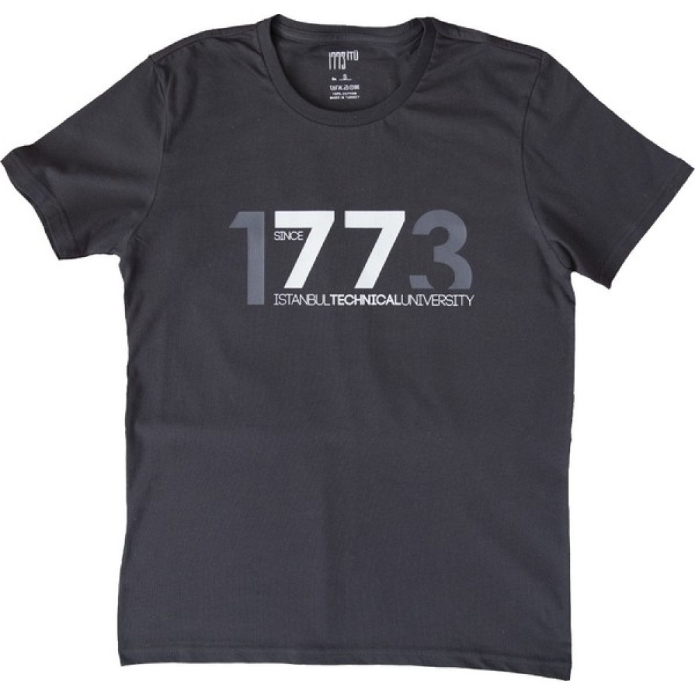 1773 İTÜ Itü Modern 1773 Siyah Erkek T-shirt Fiyatı