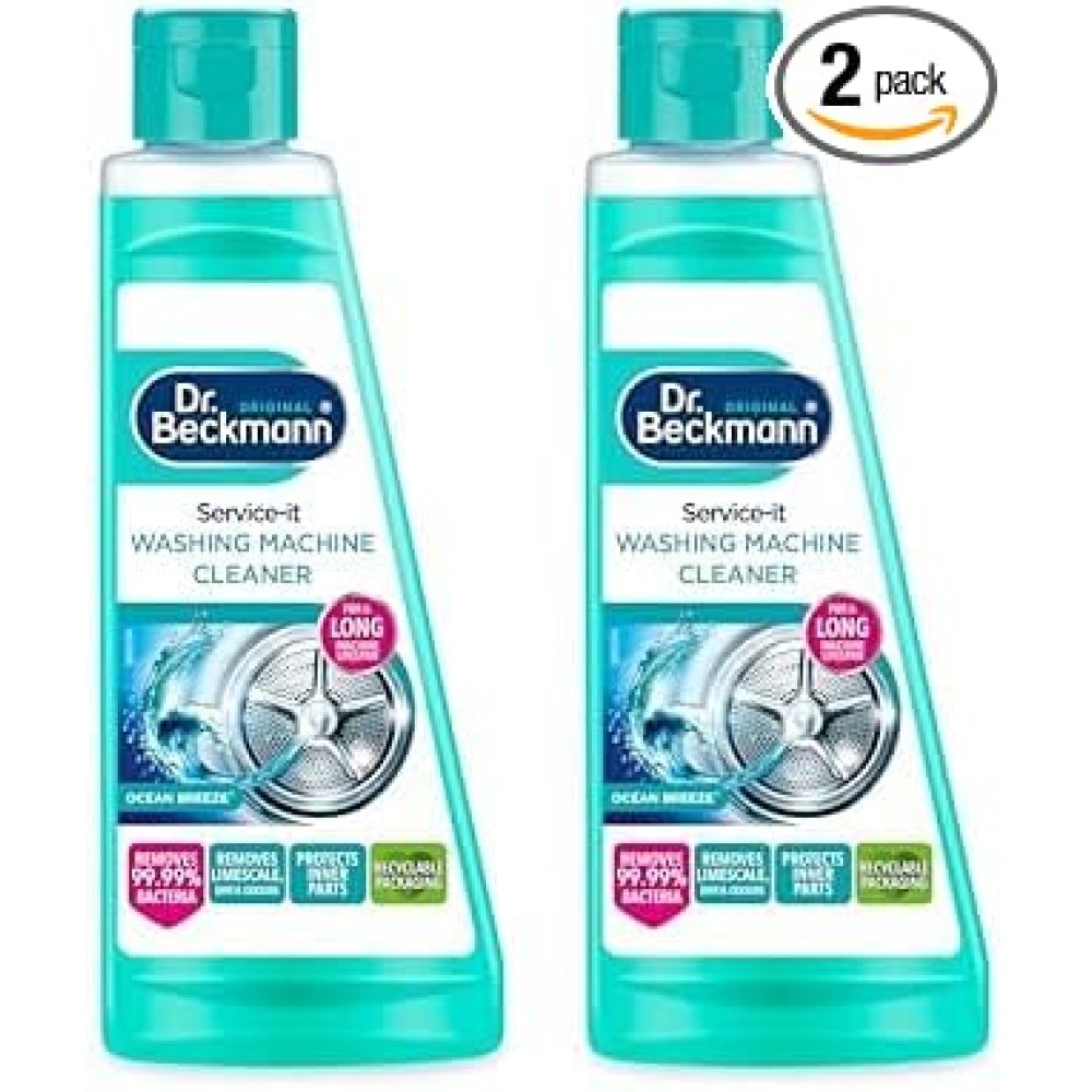 Dr. Beckmann Service It Washing Machine Cleaner 250 ml, Packaging May Vary (Pack of 2) Cleaning Supplies Fiyatı