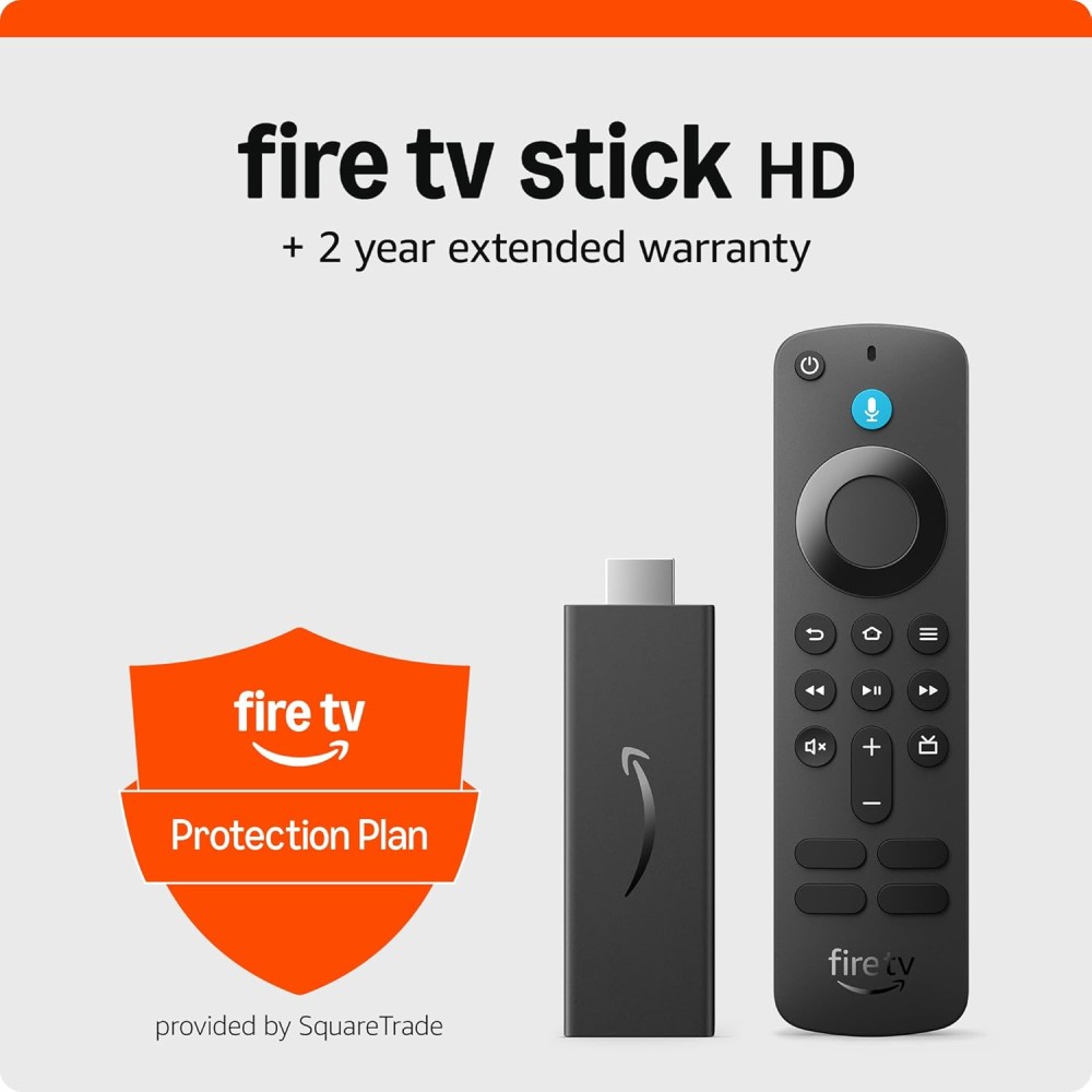 Amazon Fire TV Stick HD bundle with 2-Year Protection Plan Display TVs Fiyatı