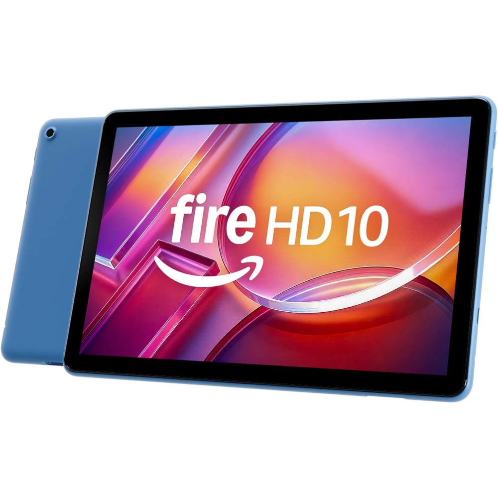 Amazon Fire HD 10 tablet (newest model) built for relaxation, 10.1" vibrant Full HD screen, octa-core processor Hobby Electronics Fiyatı