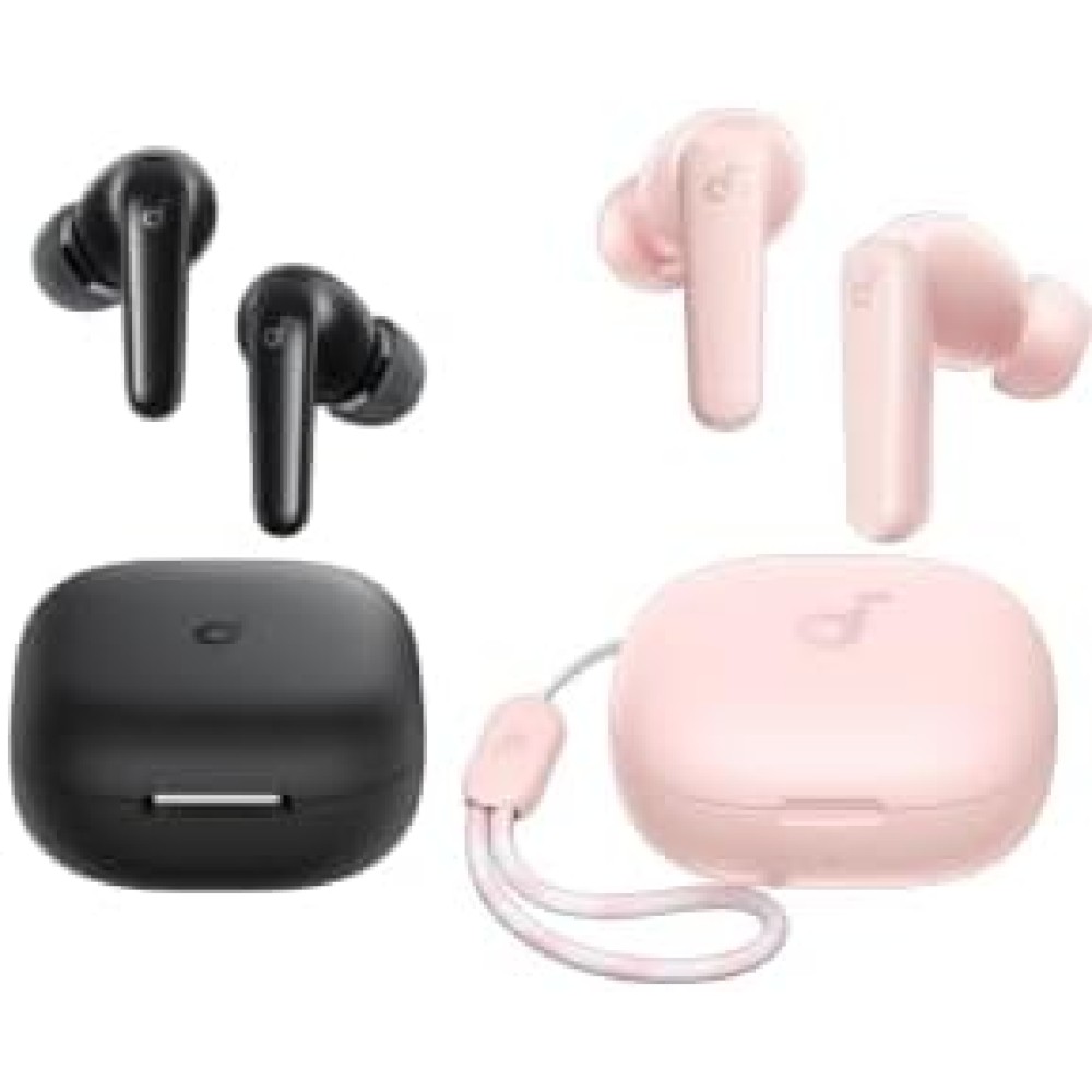 Soundcore by Anker P20i True Wireless Earbuds P31i by Anker, Real-Time Adaptive Noise Cancelling, Hi-Res Sound, Translation Earbuds, 50H Playtime In-Ear Headphones Fiyatı