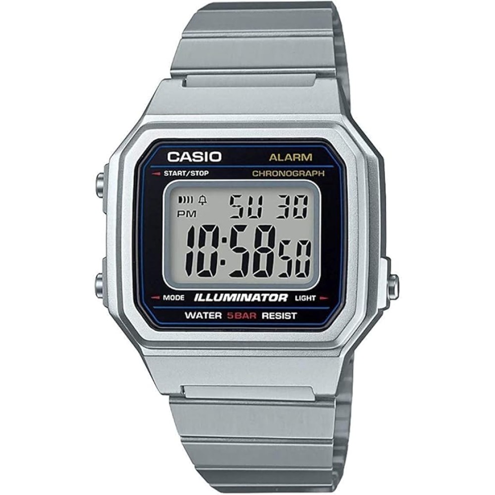 Casio Men's B650WD-1ACF Classic Digital Display Quartz Silver Watch Wristwatches Fiyatı
