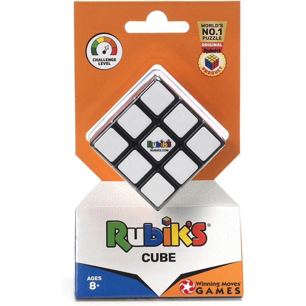 Rubik's Cube 3x3 Puzzle, Original Product, Includes Removable Mod Stickers to Customize, Toy for Kids Ages 8 and Up Puzzle & Accessories Fiyatı