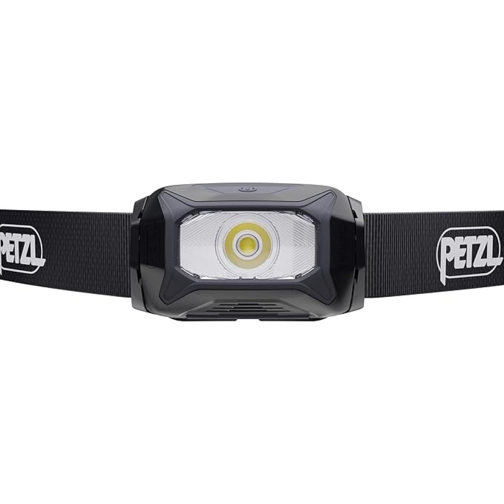 PETZL TIKKINA Headlamp - Compact, Easy-to-Use 300 Lumen Headlamp, Designed for Hiking, Climbing, Running, and Camping